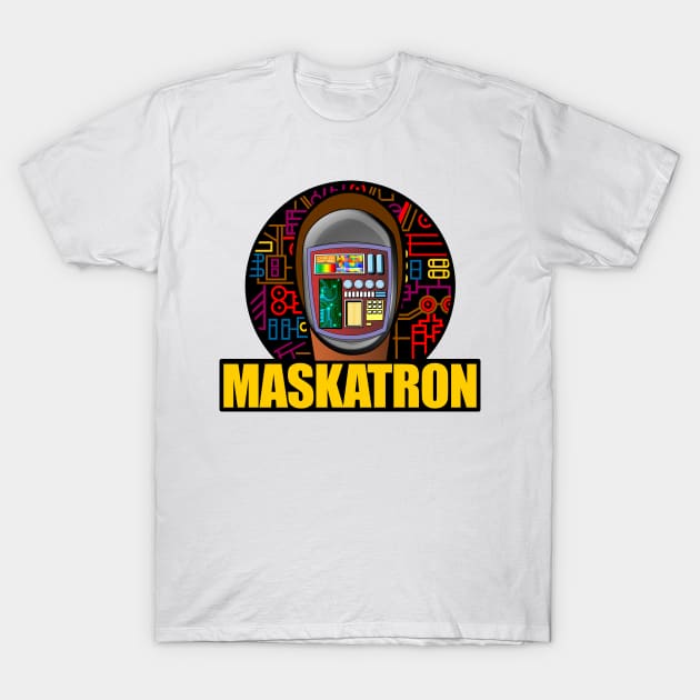 MASK-A-TRON T-Shirt by Doc Multiverse Designs